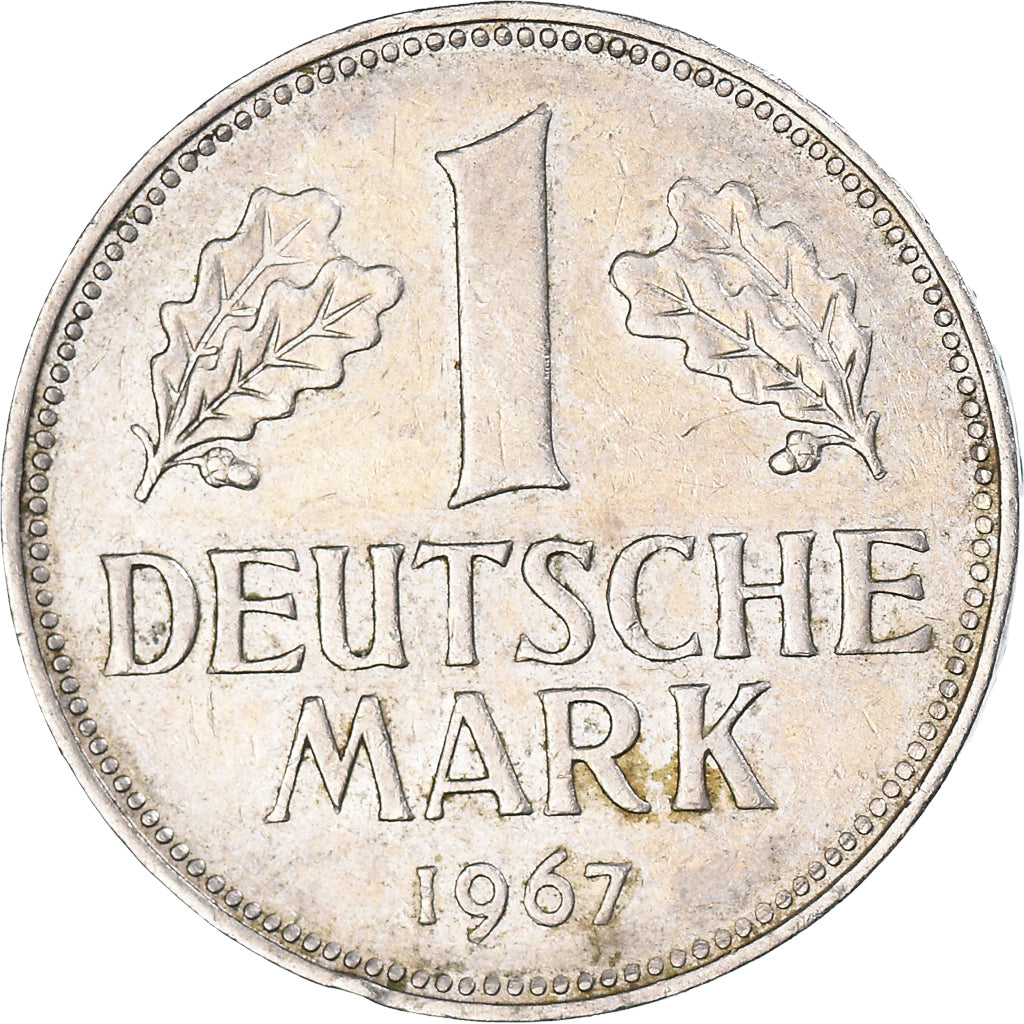Coin, GERMANY - FEDERAL REPUBLIC, Mark, 1967