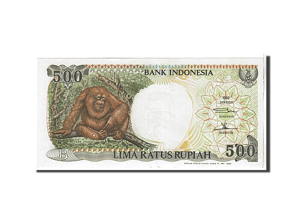 Billet, Indonésie, 500 Rupiah, 1992, KM:128a, NEUF