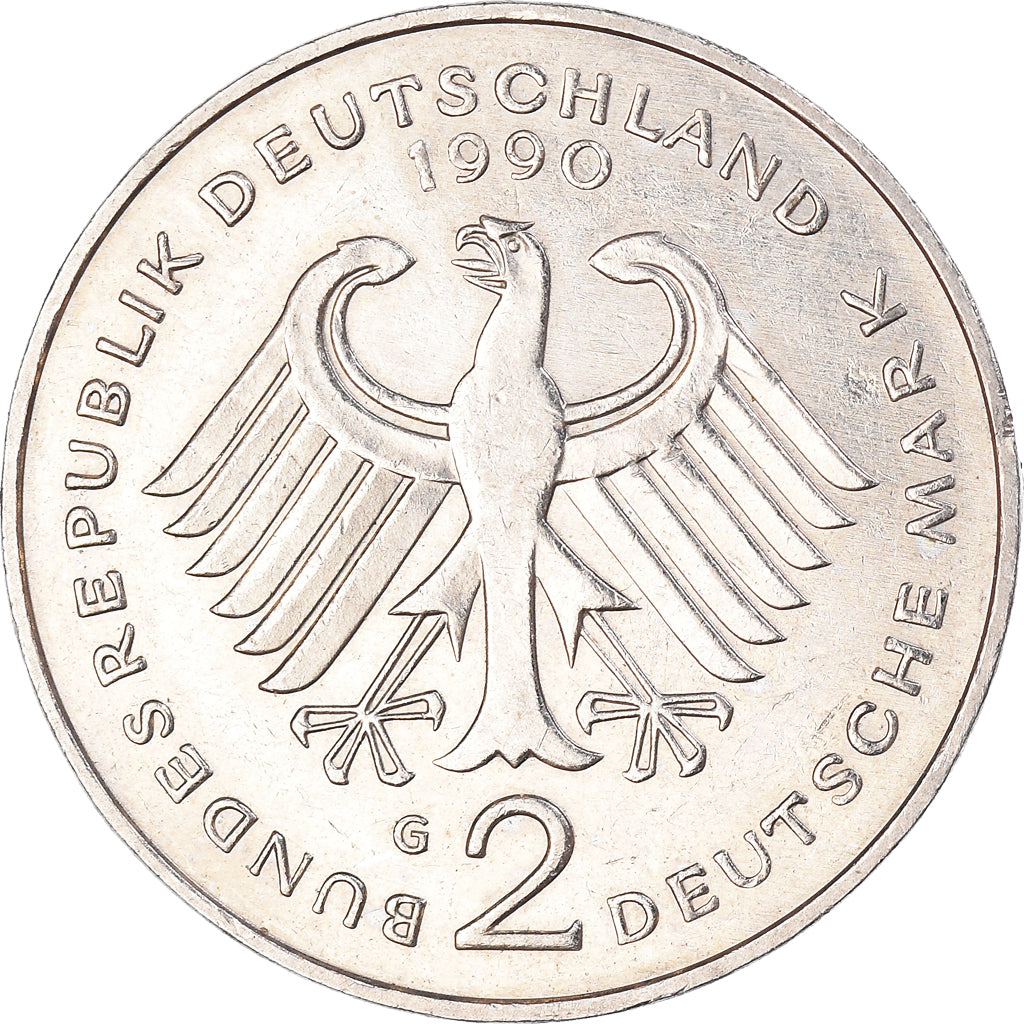 Coin, GERMANY - FEDERAL REPUBLIC, 2 Mark, 1989