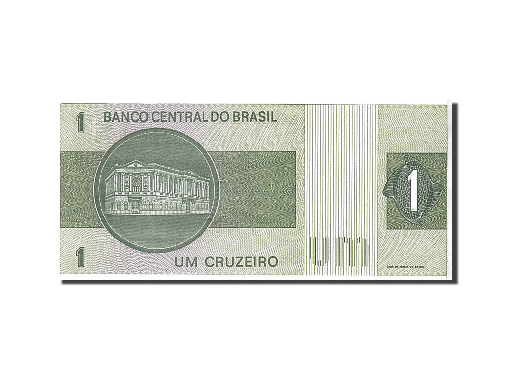Banknote, Brazil, 1 Cruzeiro, 1980, KM:191Ac, UNC(65-70)