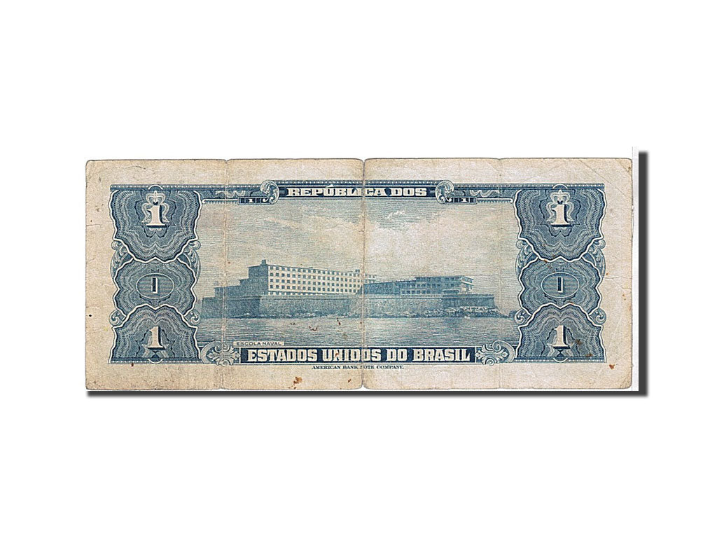 Banknote, Brazil, 1 Cruzeiro, 1954, VF(20-25)