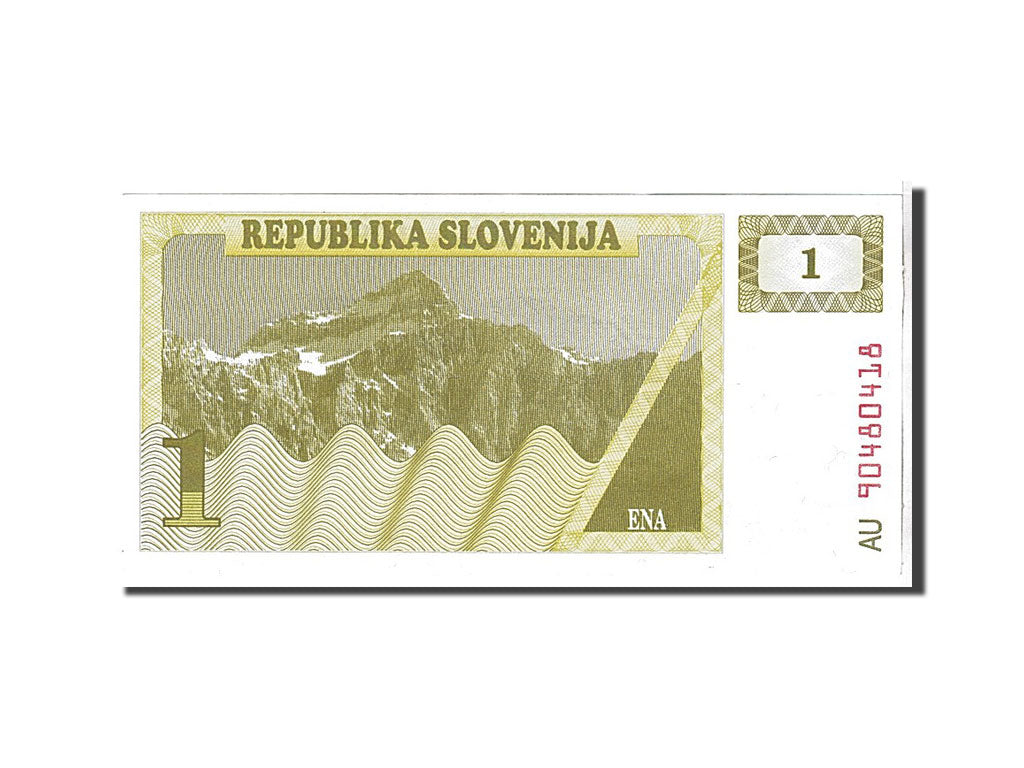 Billet, Slovénie, 1 (Tolar), 1990, KM:1a, SUP+