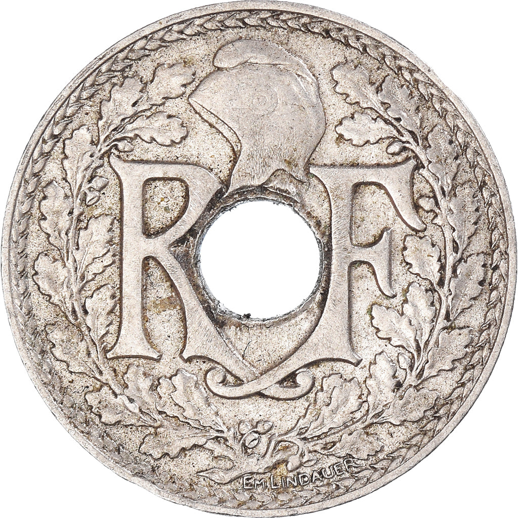 Coin, France, 25 Centimes, 1914