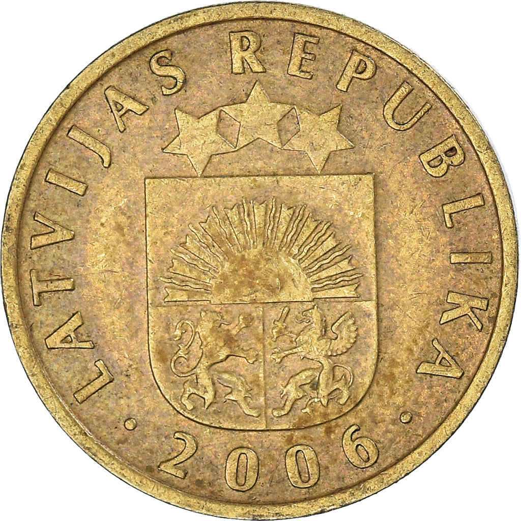 Münze, Latvia, 5 Santimi, 2006