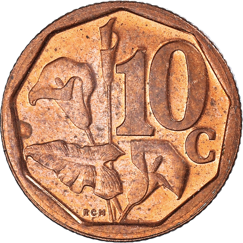 Coin, South Africa, 10 Cents, 2016