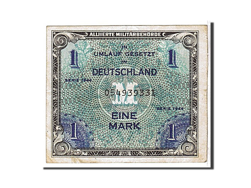 Banknote, Germany, 1 Mark, 1944, KM:192b, EF(40-45)