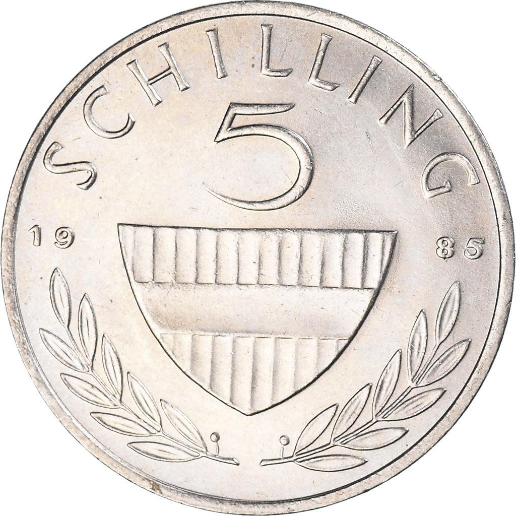 Moneta, Austria, 5 Schilling, 1985