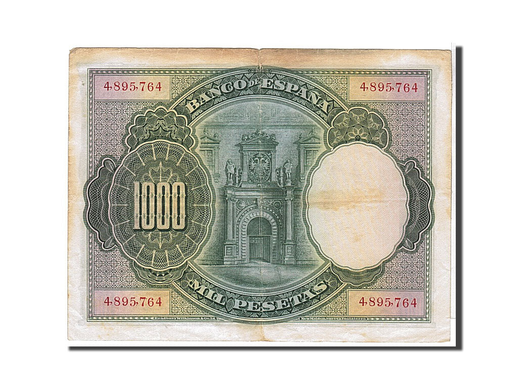 Banknote, Spain, 1000 Pesetas, 1925, 1925-07-01, KM:70c, EF(40-45)