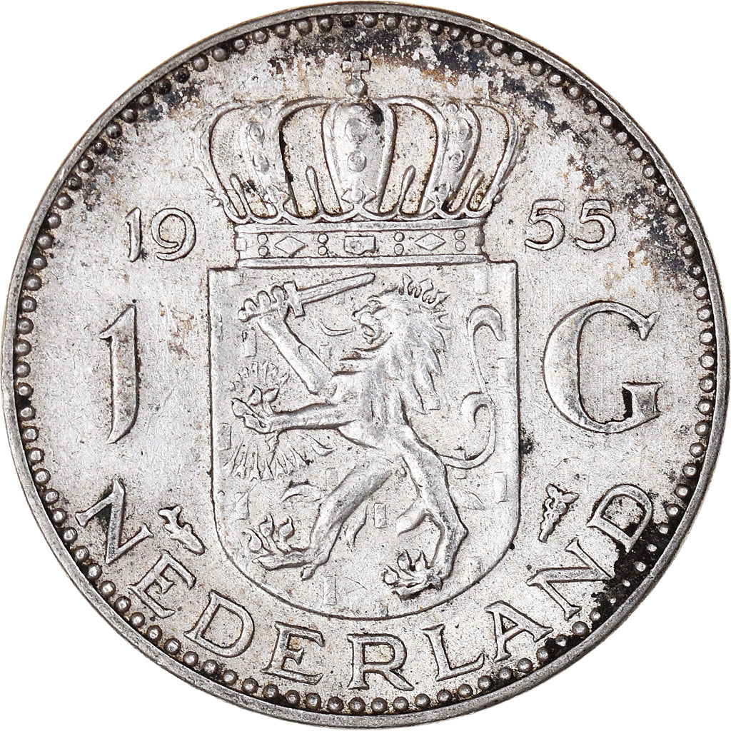 Moeda, Países Baixos, Gulden, 1955