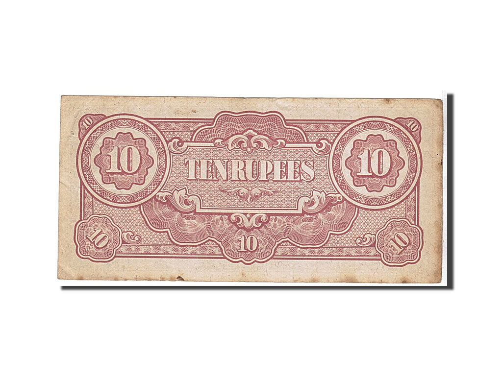 Banknote, Burma, 10 Rupees, 1942, KM:16b, EF(40-45)