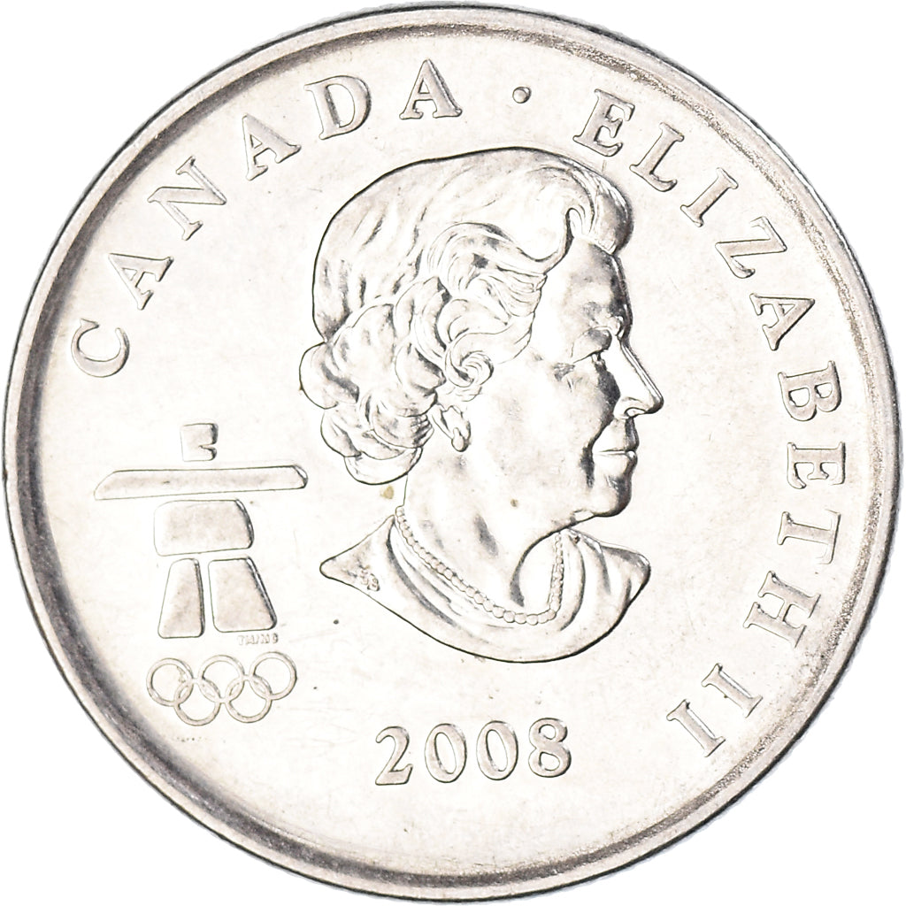 Münze, Kanada, 25 Cents, 2008