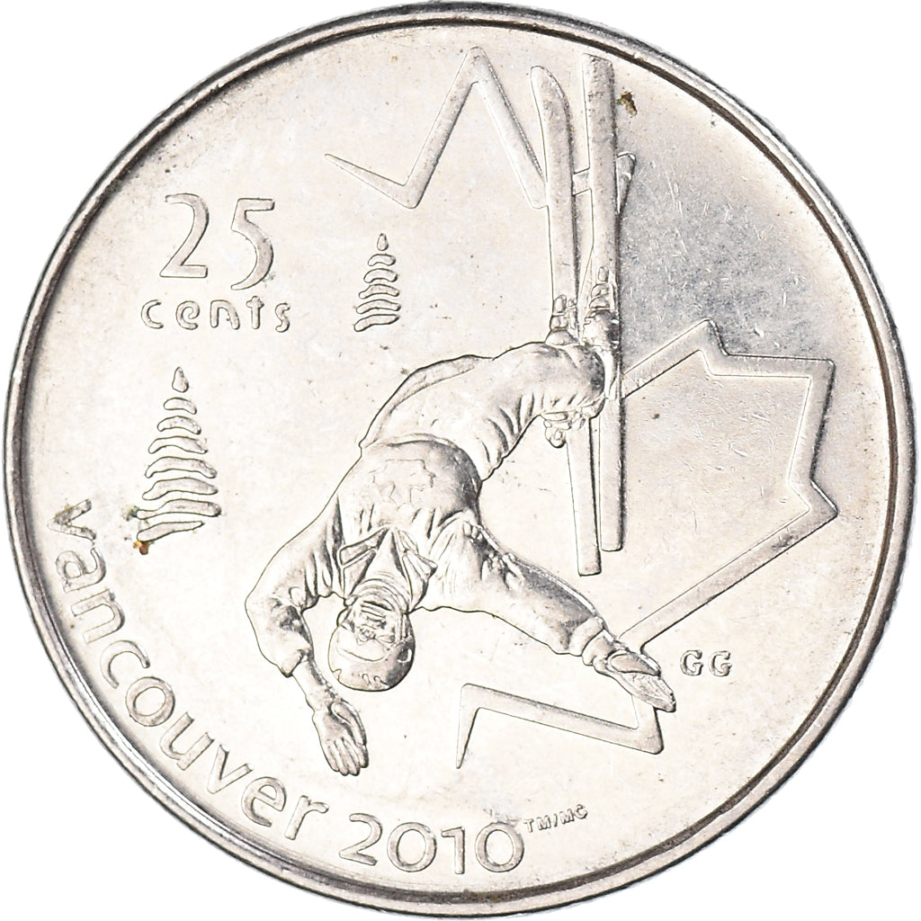 Münze, Kanada, 25 Cents, 2008