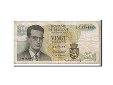 Billet, Belgique, 20 Francs, 1964, TTB