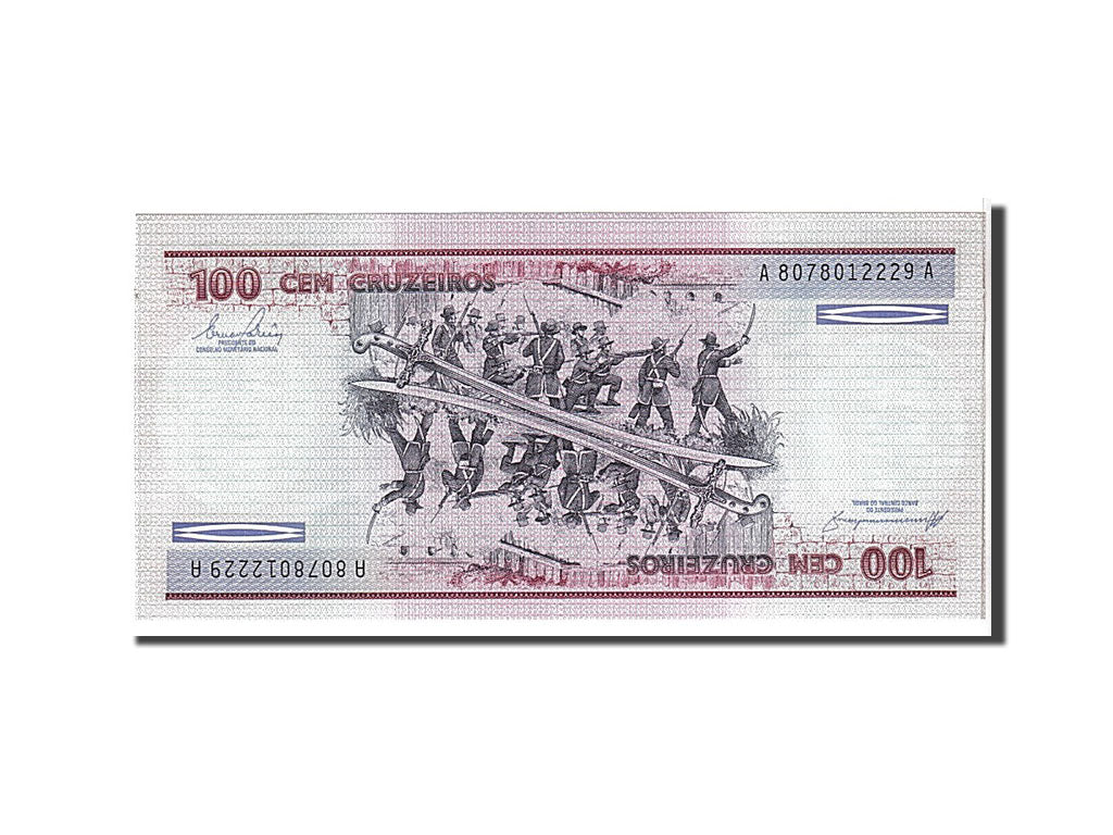 Banknote, Brazil, 100 Cruzeiros, 1981, KM:198a, UNC(65-70)