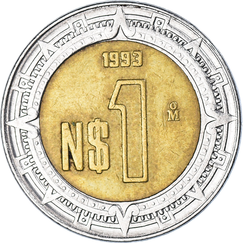 Moneta, Messico, Nuevo Peso, 1993
