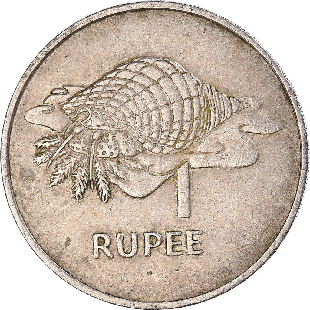 Münze, Seychelles, Rupee, 1977