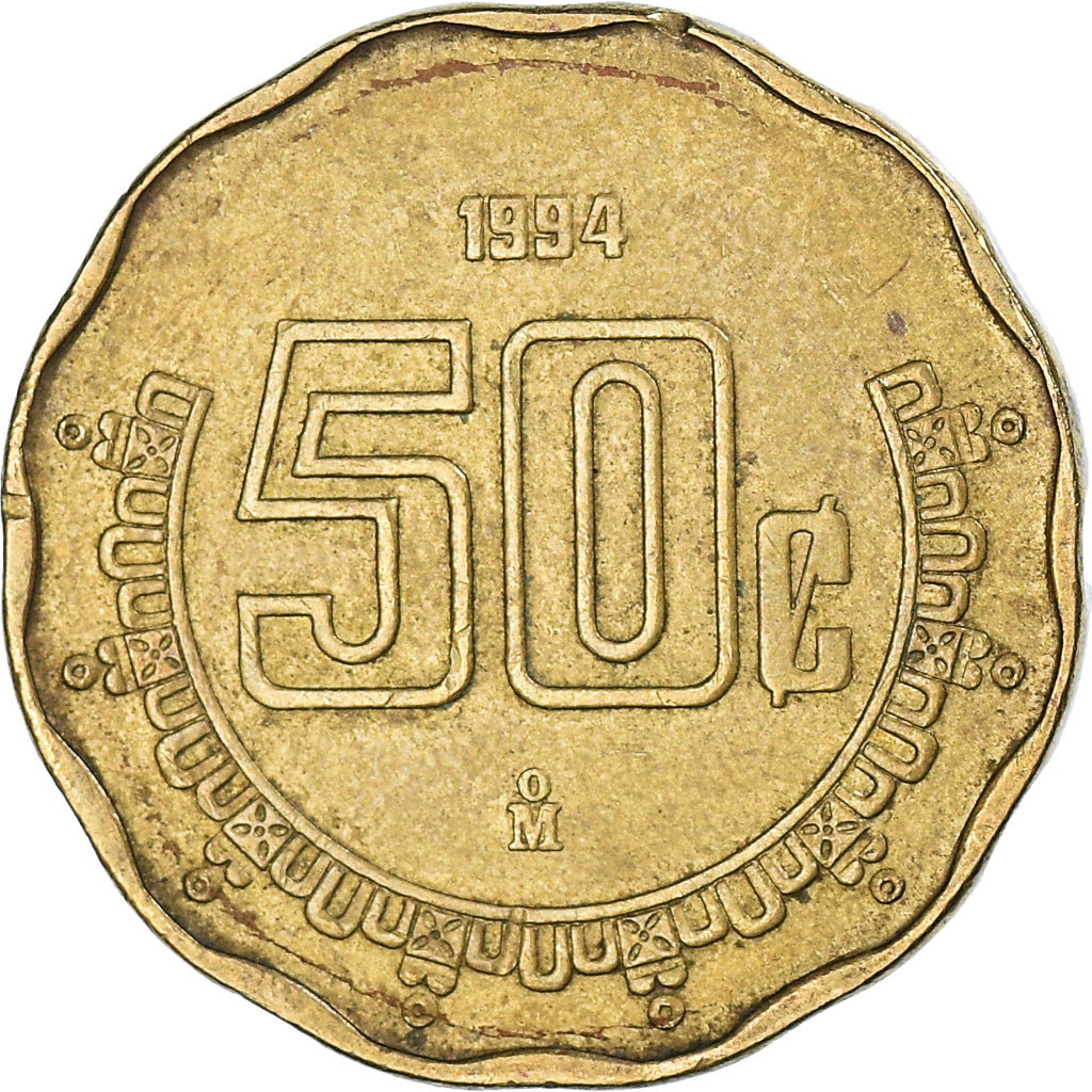 Monnaie, Mexique, 50 Centavos, 1994