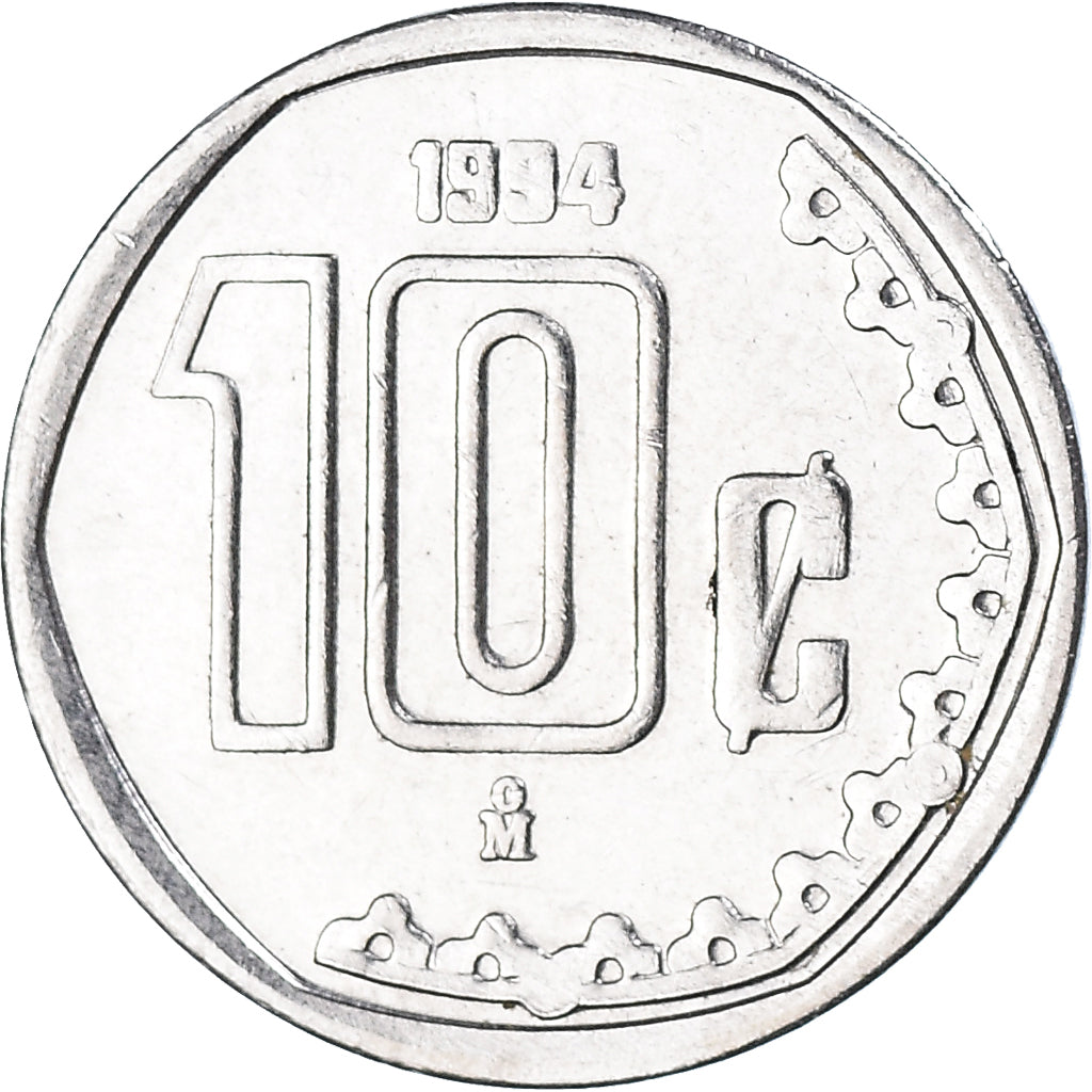 Moneta, Mexico, 10 Centavos, 1994