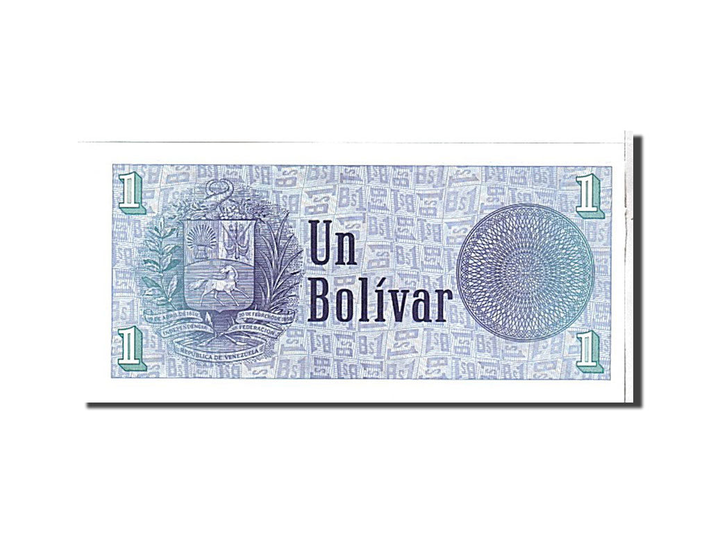 Geldschein, Venezuela, 1 Bolivar, 1989, KM:68, UNZ