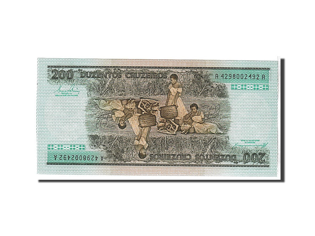 Banknote, Brazil, 200 Cruzeiros, 1981, KM:199b, UNC(65-70)