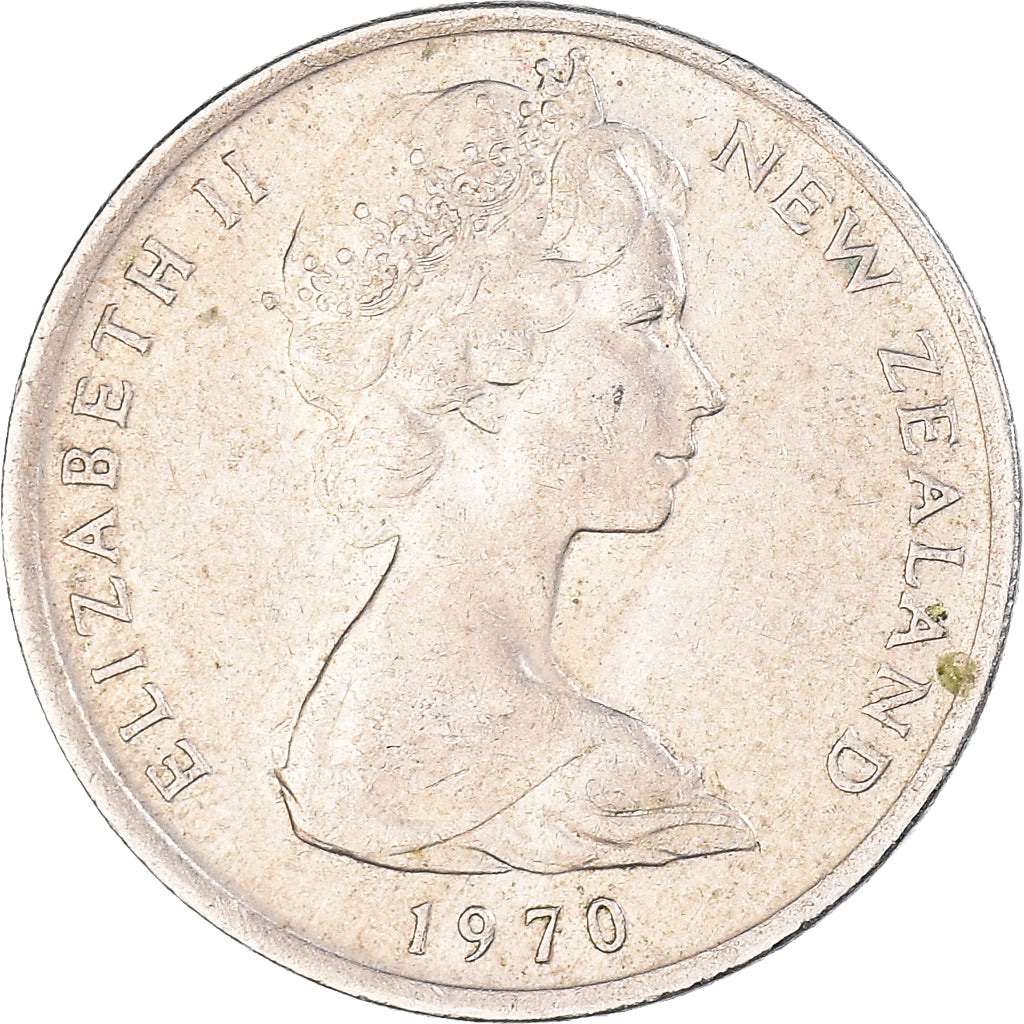 Moneta, Nowa Zelandia, 5 Cents, 1970