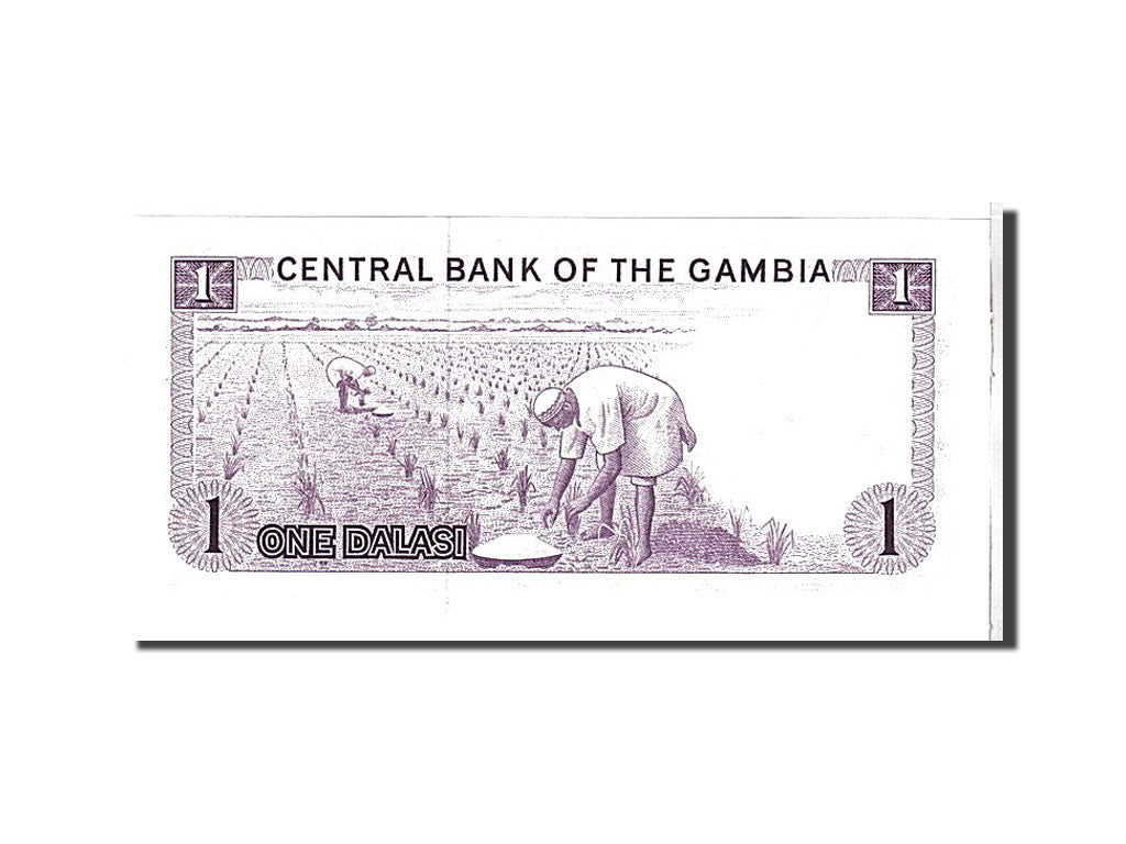 Banknote, Gambia, 1 Dalasi, 1971, UNC(65-70)