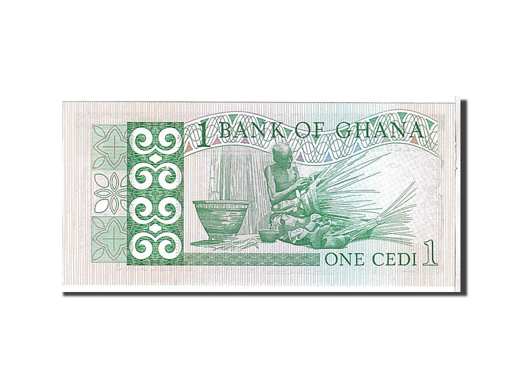 Billet, Ghana, 1 Cedi, 1982, KM:17b, NEUF