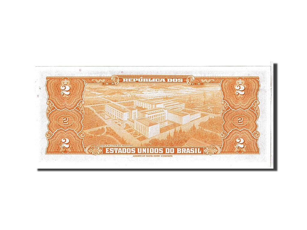 Banknote, Brazil, 2 Cruzeiros, 1954, KM:151b, UNC(65-70)