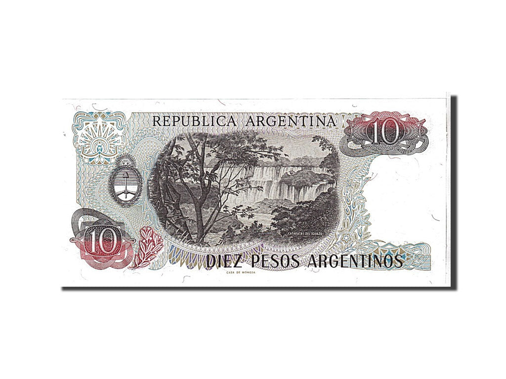 Banknote, Argentina, 10 Pesos Argentinos, 1983, KM:313a, UNC(65-70)