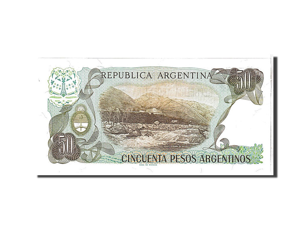 Banknote, Argentina, 50 Pesos Argentinos, 1983, KM:314a, UNC(65-70)