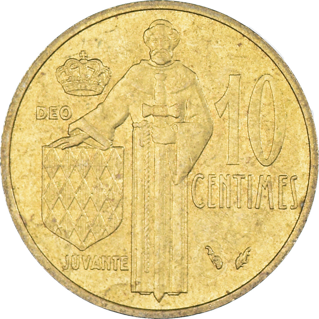Moneta, Monaco, 10 Centimes, 1976