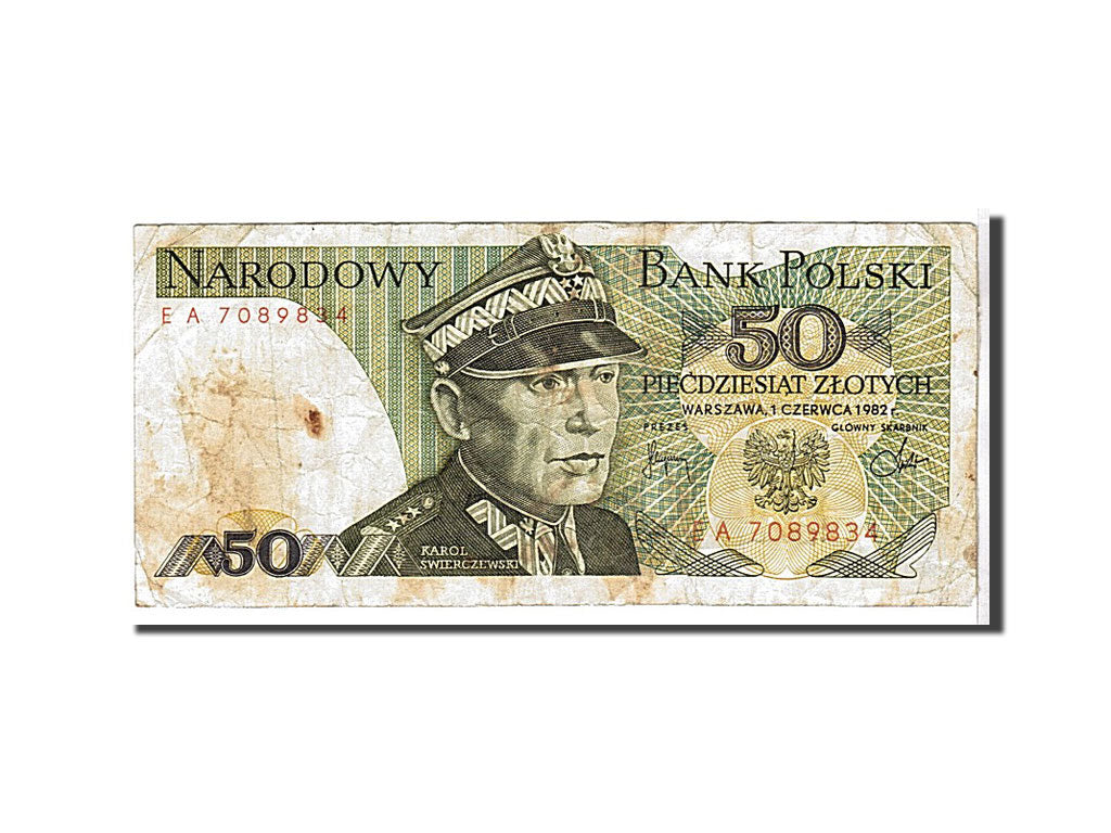Banknote, Poland, 50 Zlotych, 1982, VF(20-25)