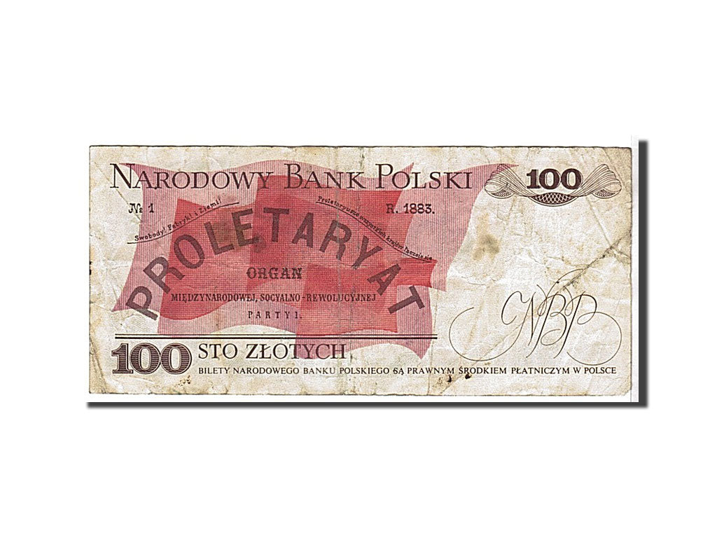 Billet, Pologne, 100 Zlotych, 1982, TB+
