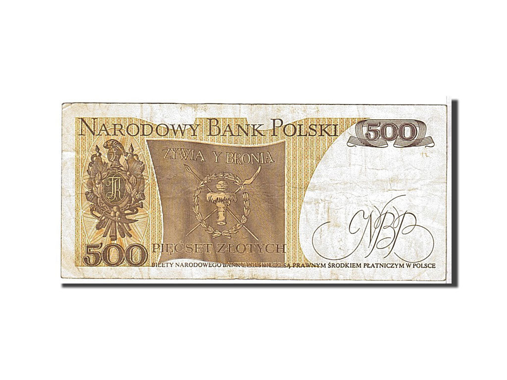Banknote, Poland, 500 Zlotych, 1982, KM:145d, VF(30-35)