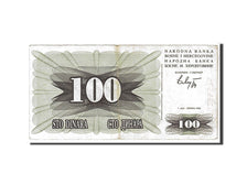 Billet, Bosnia - Herzegovina, 100 Dinara, 1992, KM:13a, TTB