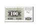 Banknote, Bosnia - Herzegovina, 100 Dinara, 1992, KM:13a, EF(40-45)