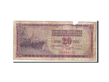 Banknote, Yugoslavia, 20 Dinara, 1974, KM:85, VG(8-10)
