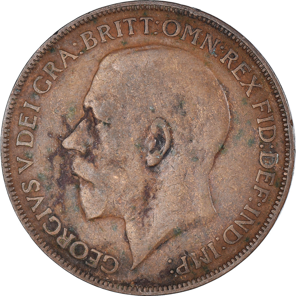 Monnaie, Grande-Bretagne, Penny, 1922