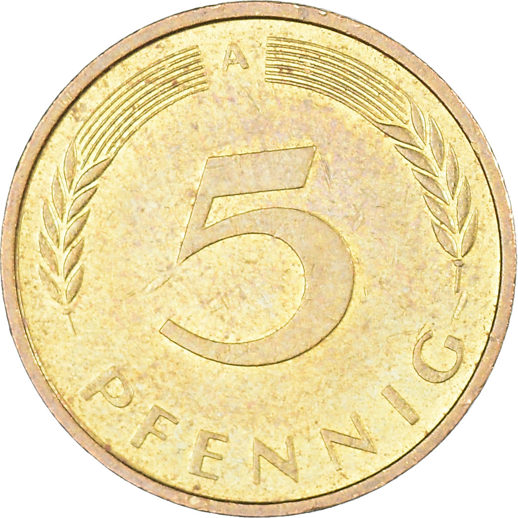 Coin, GERMANY - FEDERAL REPUBLIC, 5 Pfennig, 1994