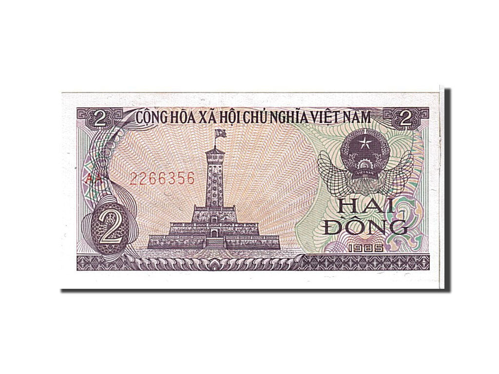 Banknote, Viet Nam, 2 D<ox>ng, 1985, KM:91a, UNC(65-70)