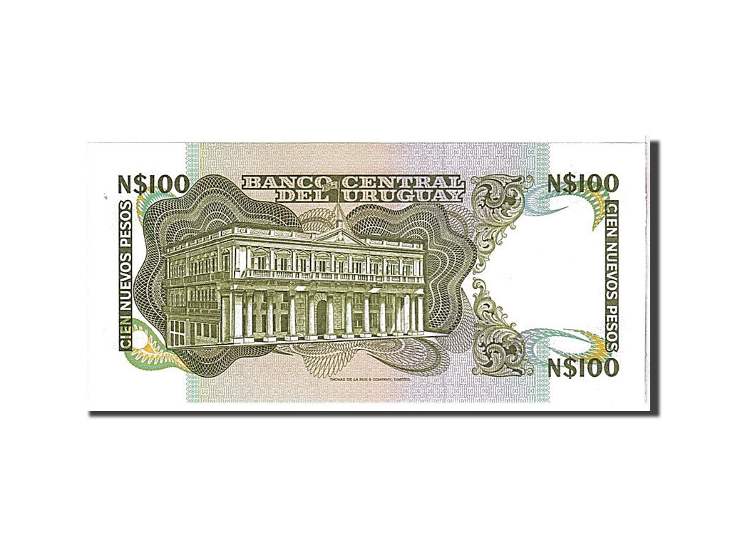 Banknote, Uruguay, 50 Nuevos Pesos, 1988, KM:61a, UNC(65-70)