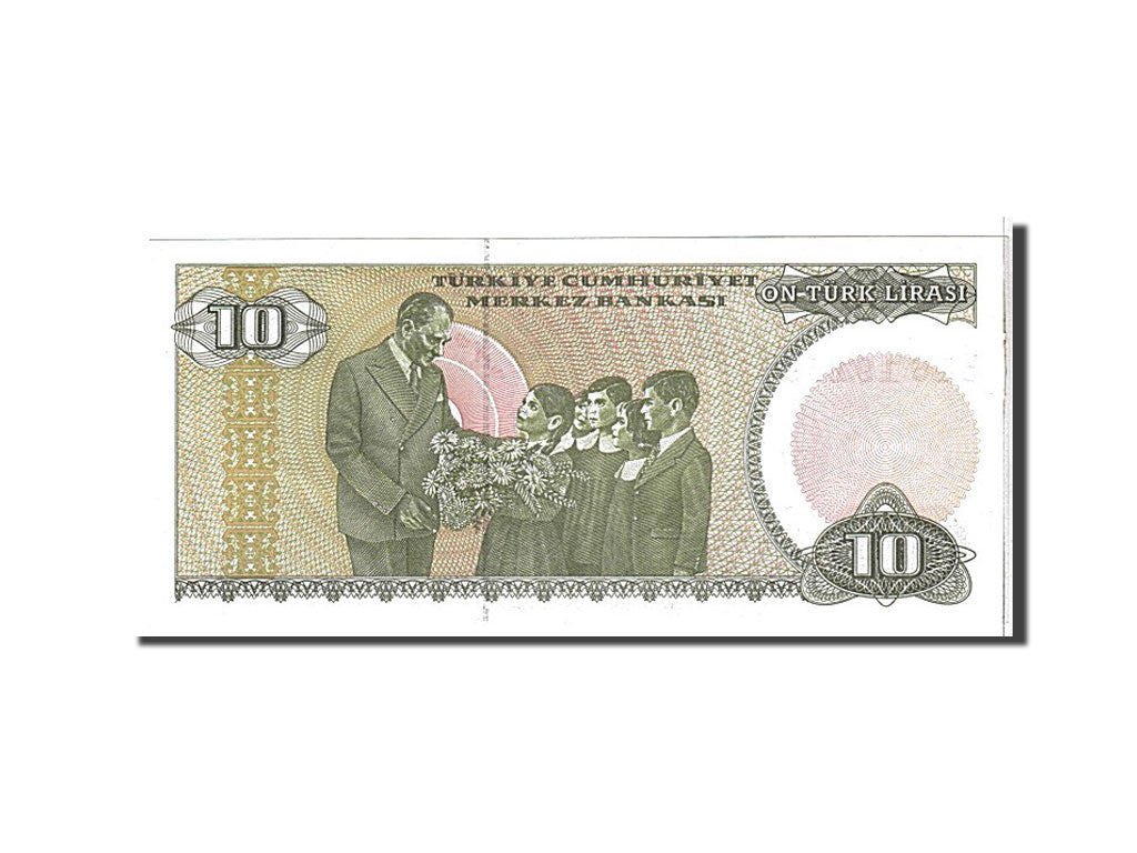 Billet, Turquie, 10 Lira, 1979, KM:192, NEUF