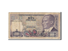 Billet, Turquie, 1000 Lira, 1986, TB