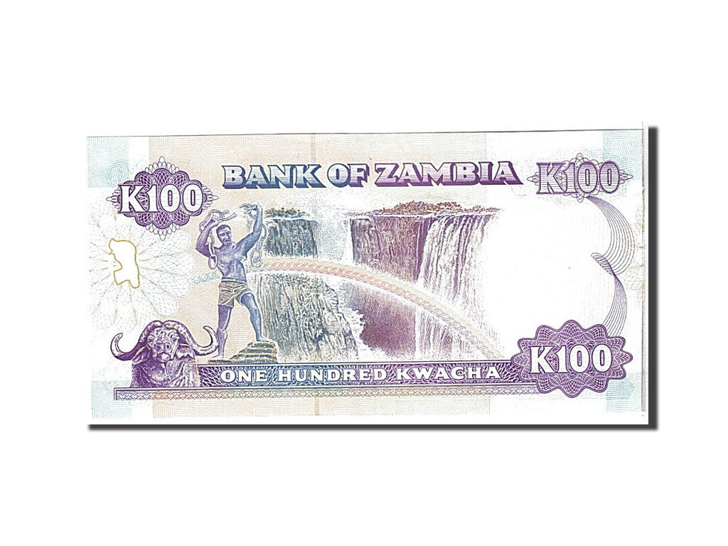 Banknote, Zambia, 100 Kwacha, 1991, KM:34a, UNC(65-70)