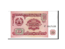 Billet, Tajikistan, 10 Rubles, 1994, NEUF