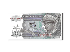 Banknote, Zaire, 5 Nouveaux Makuta, 1993, KM:48a, UNC(65-70)
