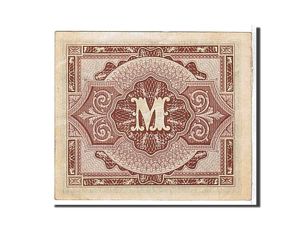 Banknote, Germany, 1/2 Mark, 1944, KM:191a, AU(55-58)