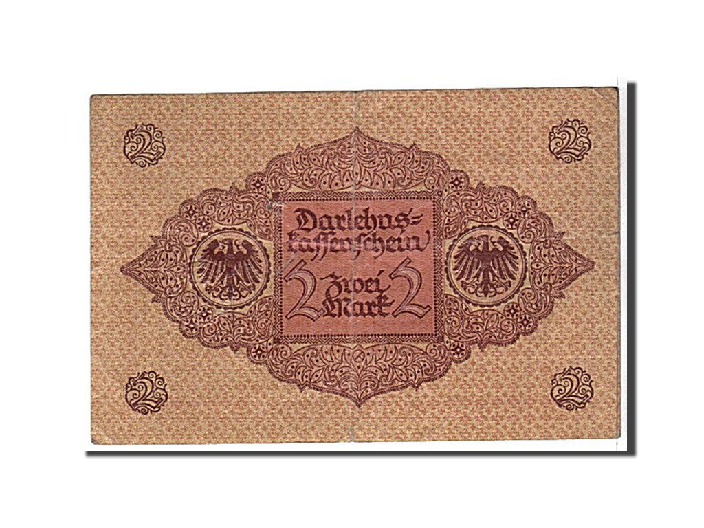 Banconote, Germania, 2 Mark, 1920, BB