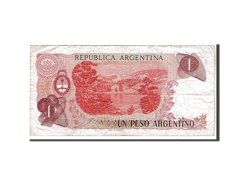Banknote, Argentina, 1 Peso Argentino, 1983, EF(40-45)