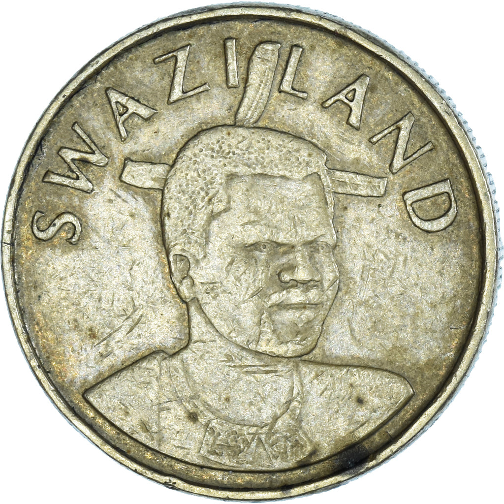 Münze, Swaziland, King Msawati III, Lilangeni, 2009, British Royal Mint, S